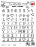 Bilingual Benchmark Spelling Words Practice | Unit 1 Week 3 | Word Search Writing Activities - Betty & Bloom Press