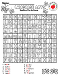 Bilingual Benchmark ELA Unit 3 Week 1 Spelling Word Search & Printable Activities - Betty & Bloom Press