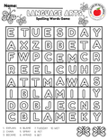Bilingual Benchmark Spelling Words Practice | Unit 1 Week 2 | Word Search Writing Activities - Betty & Bloom Press