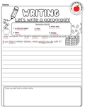Bilingual Paragraph Writing Worksheet PDF for Kids | Sequence Words Writing Activity | Elementary English Spanish Writing Practice (K–3)