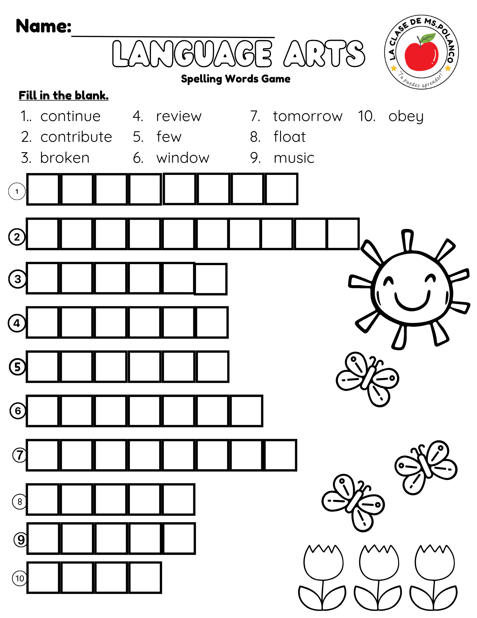 Bilingual Benchmark Spelling Words Practice | Unit 1 Week 3 | Word Search Writing Activities - Betty & Bloom Press