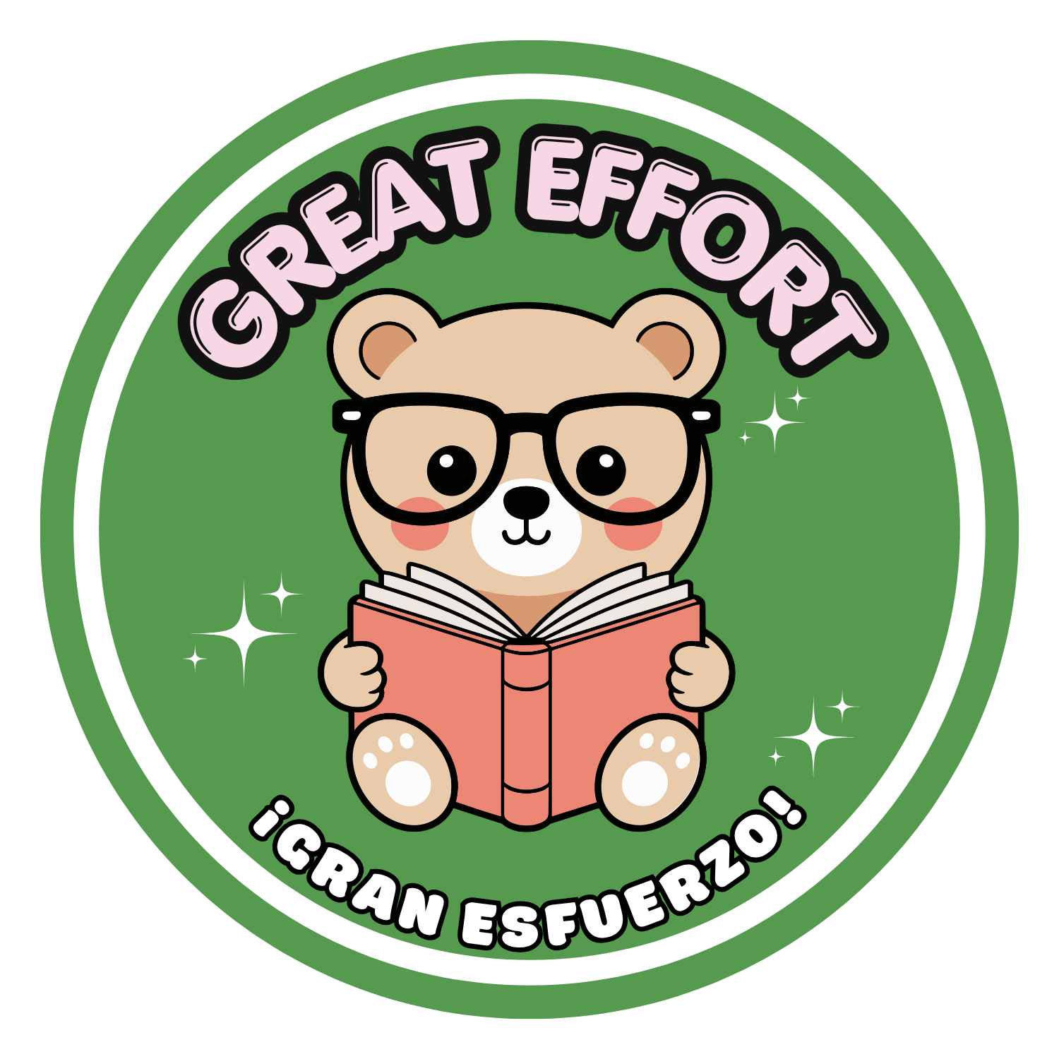 Free Bilingual Digital Student Reward Stickers - Betty & Bloom Press