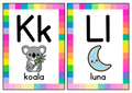 Spanish Alphabet Flashcards for Kids | Printable ABC Cards in Spanish | Bilingual Classroom & Homeschool Resource